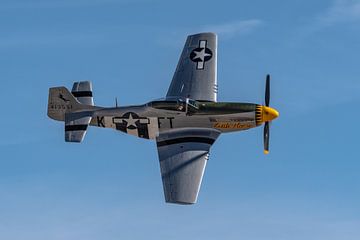 Flyby North American P-51D Mustang 
