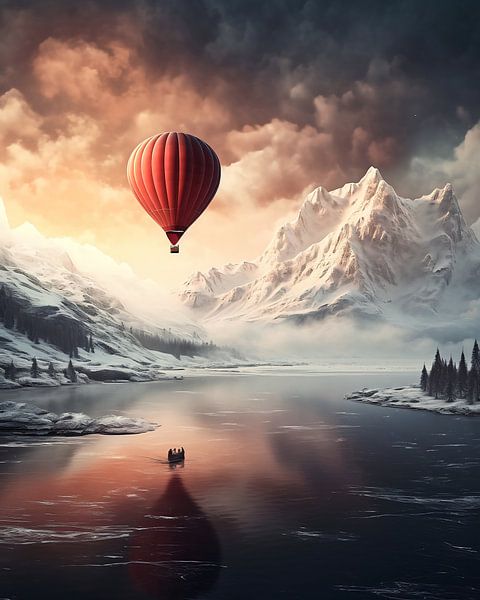 Landschap van fernlichtsicht