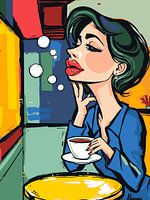 Warmer Kaffee