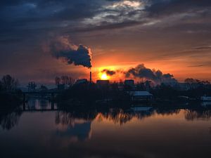Industrial sunrise sur Lex Schulte