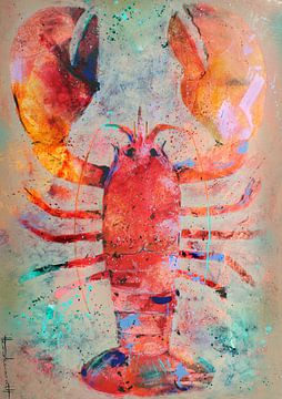 Arty Lobster I van Atelier Paint-Ing