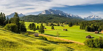 Wetterstein Mountains II by Rainer Mirau