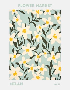Flower Market Milan by Jolly and Dash