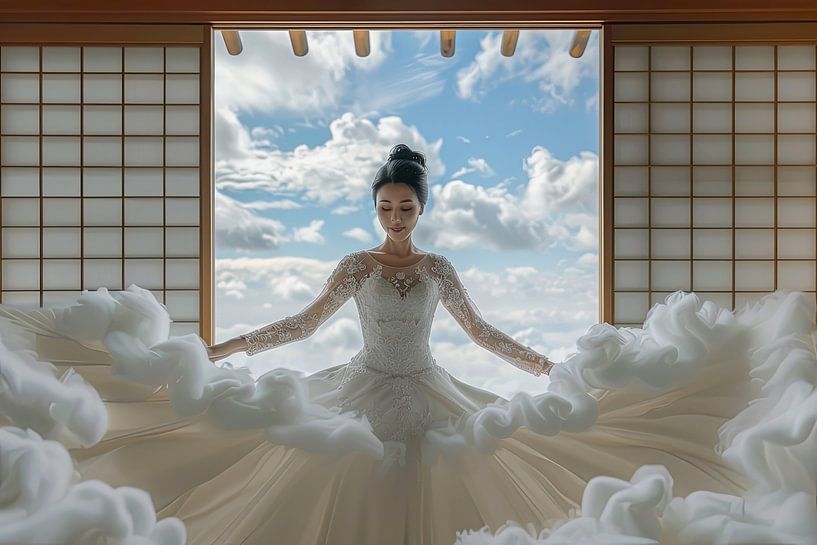 Hochzeitskleid Japan Asien von Egon Zitter