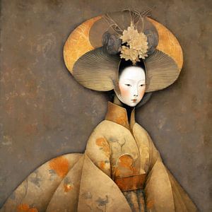 Vintage Geisha by Jacky