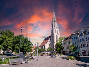 Stadtkirche St. Maximi in Merseburg in Deutschland