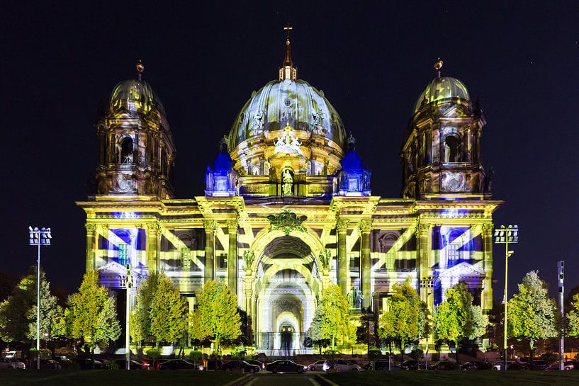 Der Berliner Dom in besonderer Beleuchtung von Frank Herrmann
