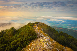 Lever du soleil sur l'Istrie sur Martin Wasilewski
