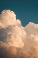 Dramatic cloud at sunset