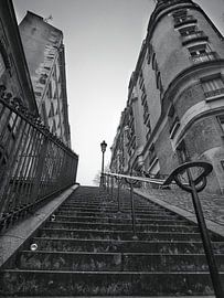 Stairs in Paris by Leo