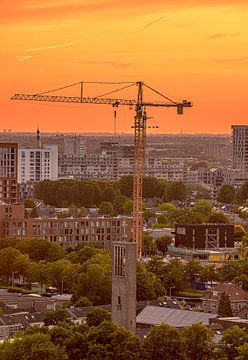 Zonsondergang Tijdens Tilburgse Kermis