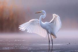 L'élégance à l'état pur : l'aigrette garzette (Egretta garzetta)