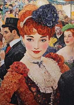 Elegante Vrouw van Blikvanger Schilderijen