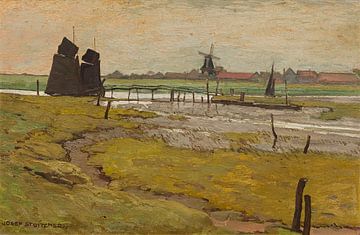 Josef Stoitzner, Nederlands landschap, ca. 1923