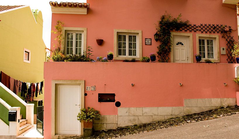 Oud huisje in Sintra, Portugal von Cecile van Essen