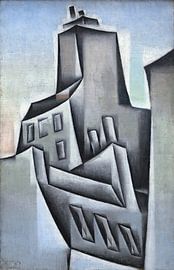 Häuser in Paris (1911) von Juan Gris von Peter Balan