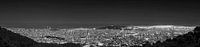 Barcelona panorama at night