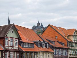Wernigerode - Blick zum Schloss von t.ART