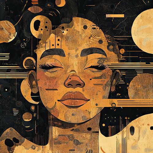 Femme zen | Geometric Zen