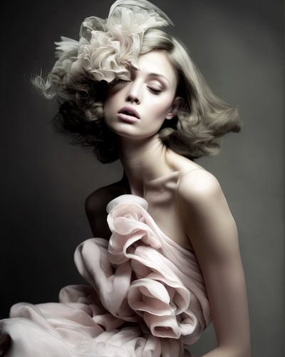 Digital art portret "soft and sweet"