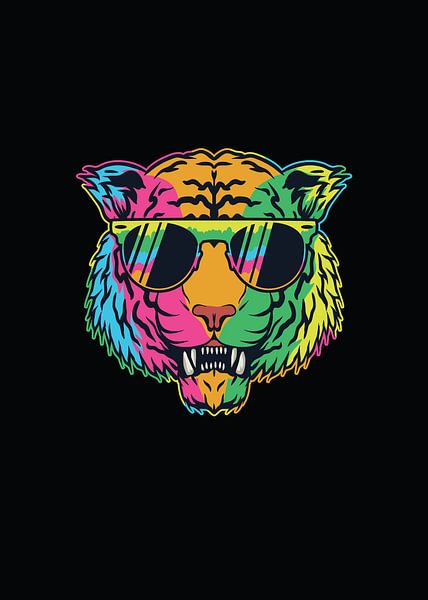 Tiger Cool par Doms Art