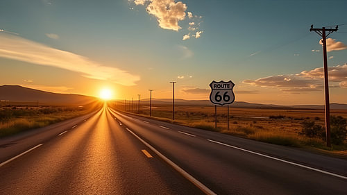 De magie van de retro-highway
