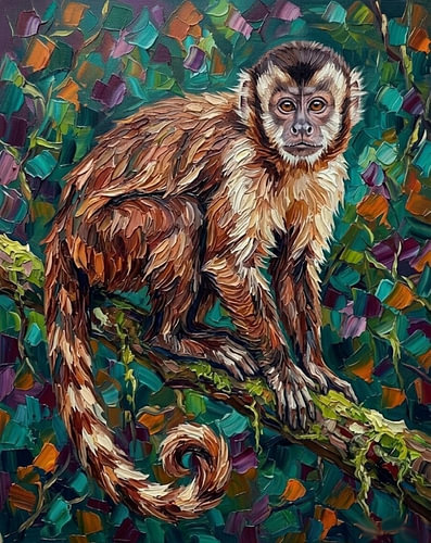 Affe - Kapuzineraffe