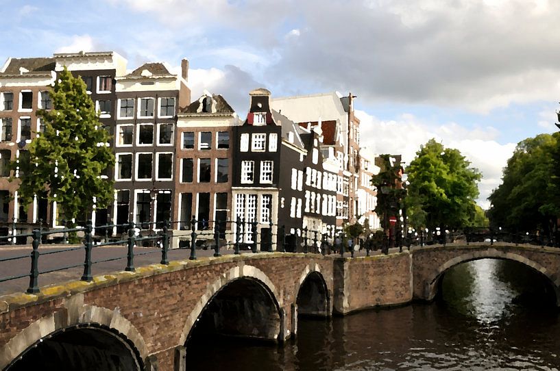  Oil Painting Amsterdam Canals and Canal houses  van Maarten  van der Velden