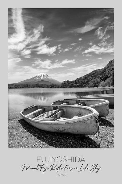 In focus: Lake Shoji with Mount Fuji by Melanie Viola