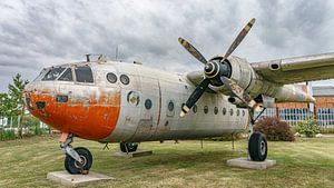 Französisches Militärtransportflugzeug: die Nord N2501F Noratlas.