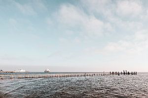 Meerlandschaft vor der Nordseeinsel Föhr