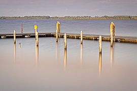 Steiger aan het Lauwersmeer van Rob Boon