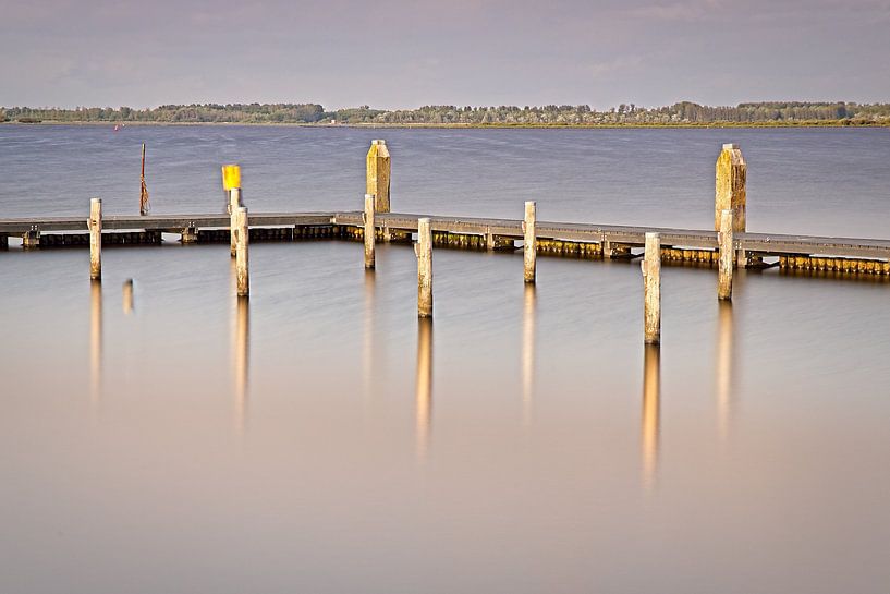 Jetée à la Lauwersmeer par Rob Boon