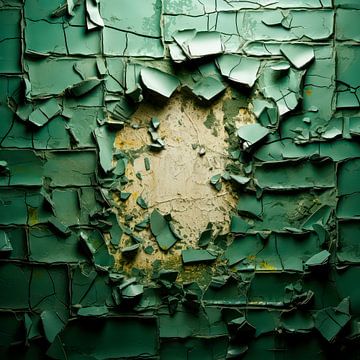 Verborgen lagen van tijd van Klaus Tesching - Art-AI