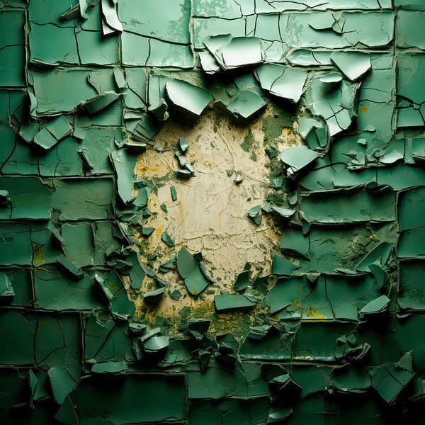 Verborgene Schichten der Zeit von Klaus Tesching - Art-AI