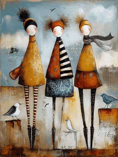 Vriendschap van Atelier Pink Blossom