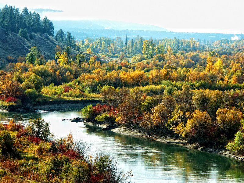 RADIUM HOTSPRINGS BC CANADA von Roelof Touw