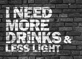 Lustiges Party Graffiti schwarz weiß von KalliDesignShop