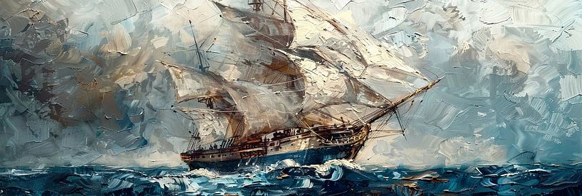 Segelschiff von Poster Art Shop