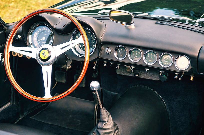 Ferrari 250 GT California Spyder Innenraum von Sjoerd van der Wal Fotografie