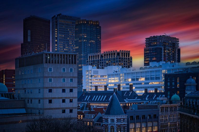 The Hague skyline by gaps photography