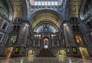 Der Hauptbahnhof in Antwerpen von MS Fotografie | Marc van der Stelt