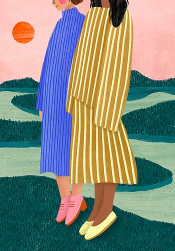 Friends with stripes