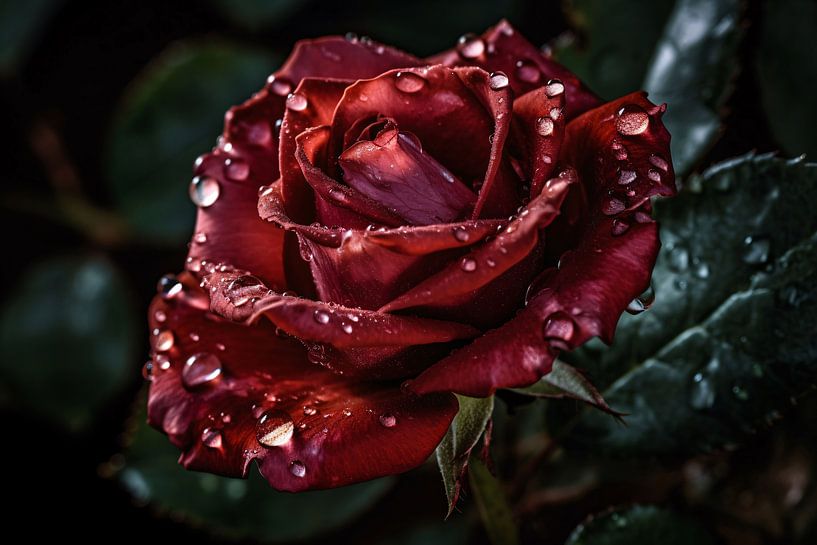 Roses à l'aube par Art & Soul Creations