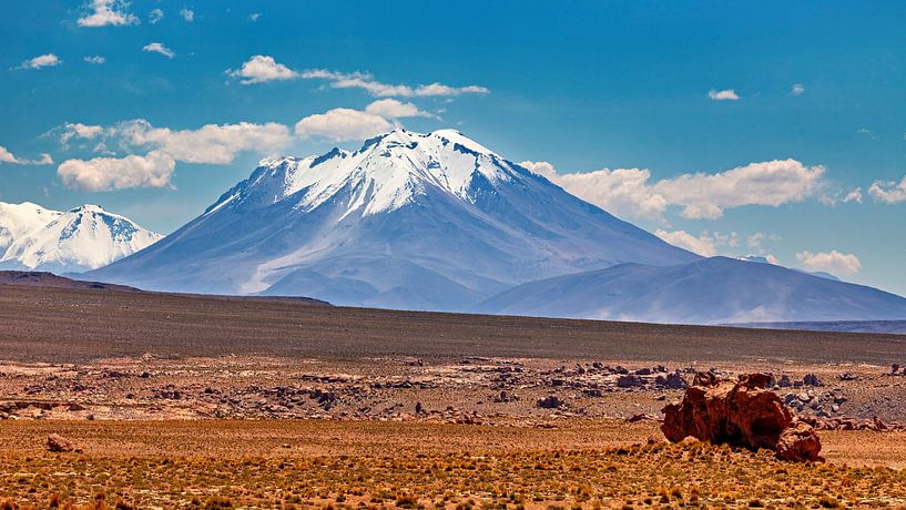 The Andes of the Altiplano in Bolivia by Roland Brack