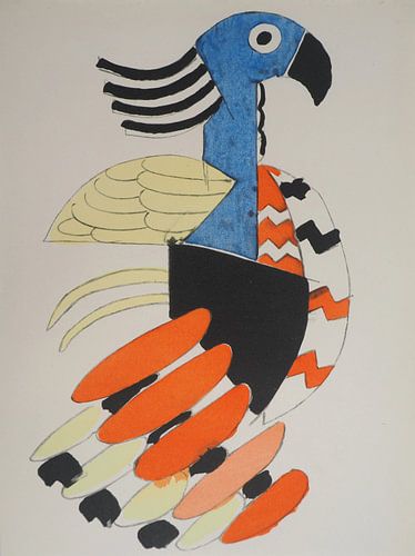 Fernand Léger, Schepping van de wereld, Vogels