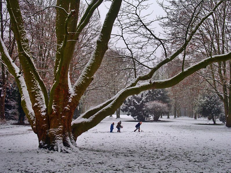 Les plaisirs de l'hiver par Edgar Schermaul