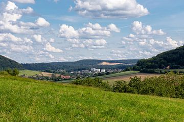 Uitzicht op Treuchtlingen, Duitsland van de-nue-pic