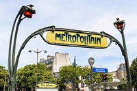 Paris metro entrance