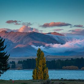 Lake Tekapo with sunset von Lorenzo Visser